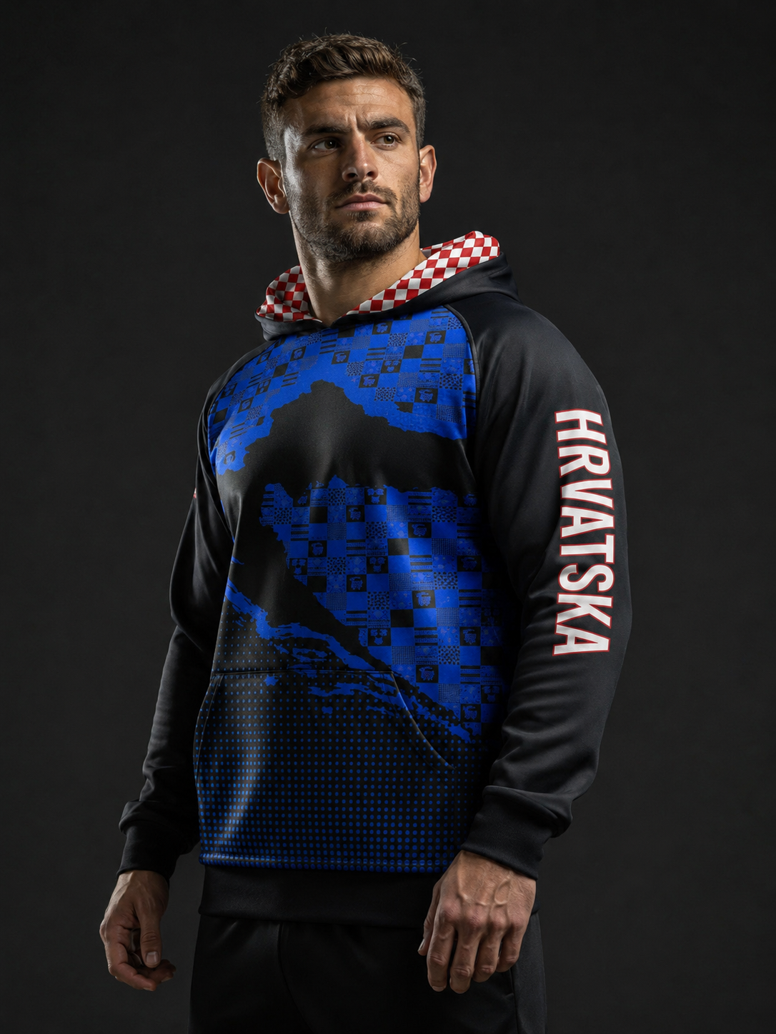 HRVATSKA Hoodie – Blue