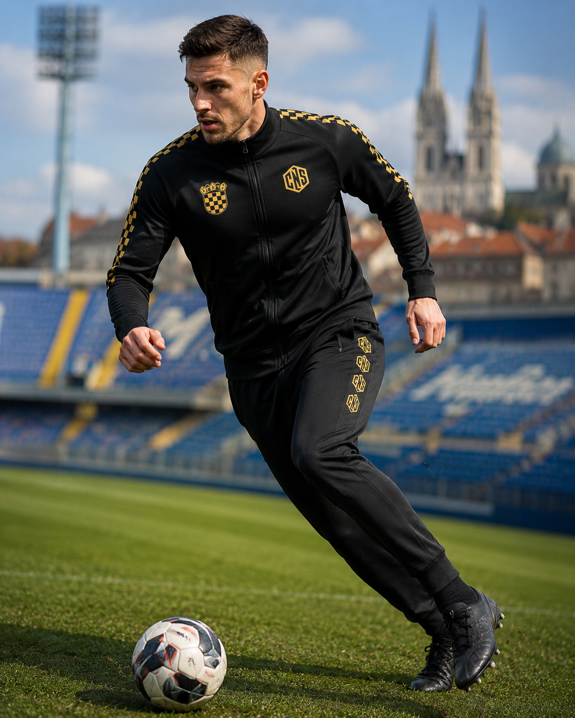 HRV Performance Gold + Black Tracksuit