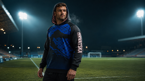 HRVATSKA Hoodie – Blue