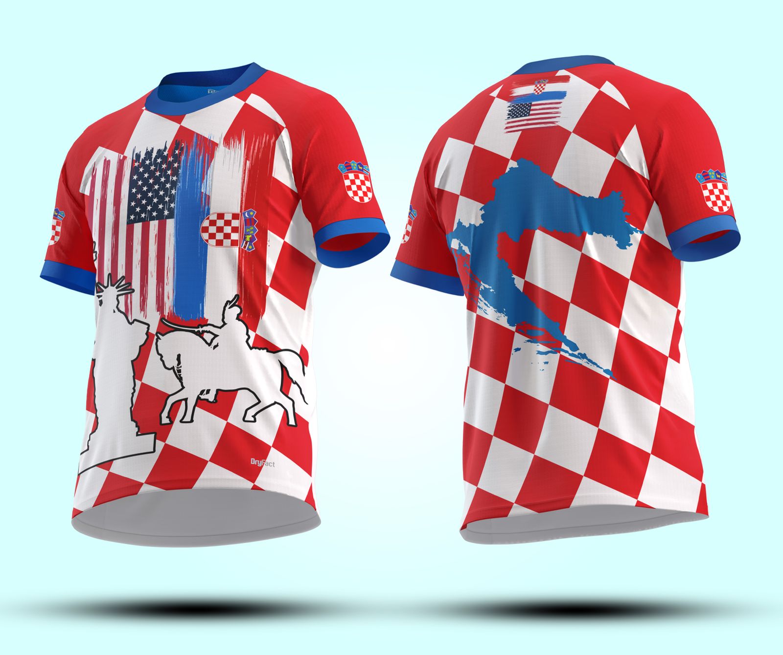 HRV Performance Shirt  –  NewYork 2 Zagreb